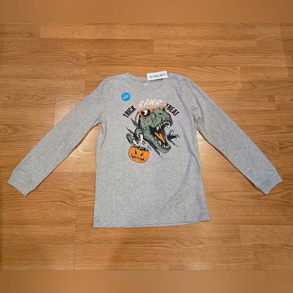 Carter's Dino Halloween Shirt